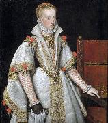 A court portrait of Queen Ana de Austria